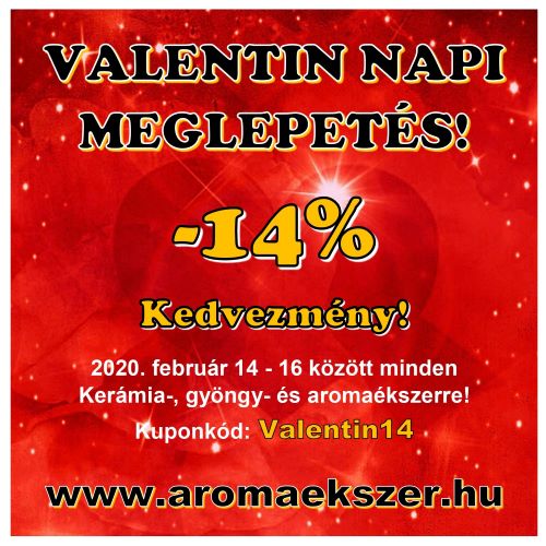 Valentin napi meglepetés - www.aromaekszer.hu